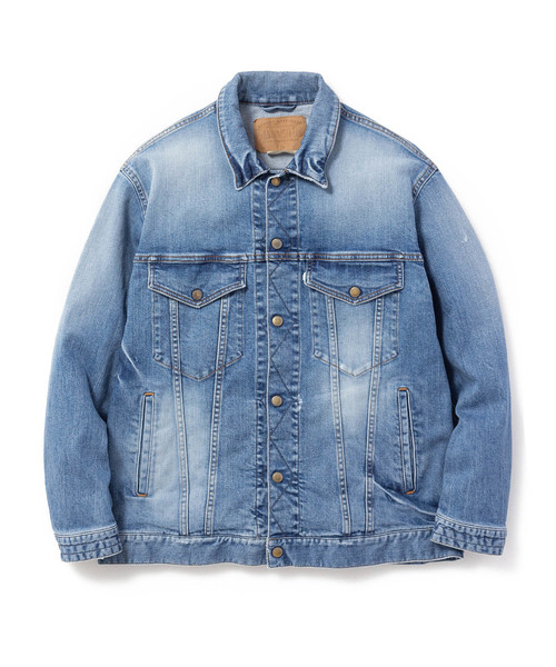 DAILY STANDARD by SANDINISTA デニムジャケット gジャン B.C. Stretch