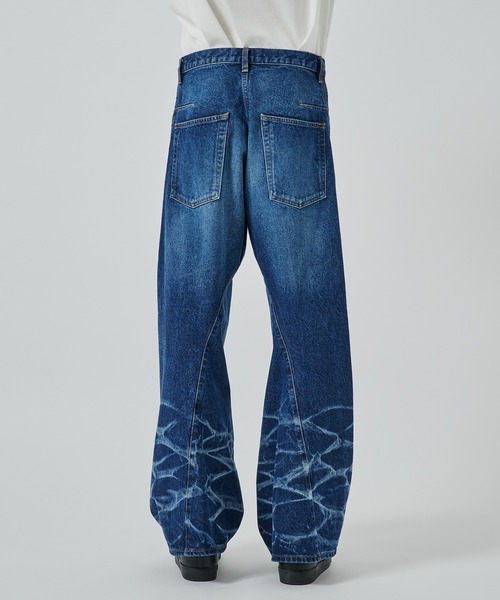 NVRFRGT（ネヴァーフォーゲット） ジーンズ 別注 3D TWISTED WIDE LEG