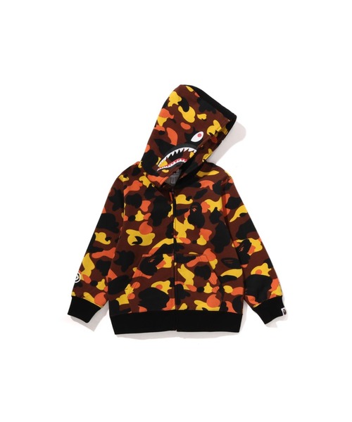 A BATHING APE（アベイシングエイプ） パーカー 1ST CAMO MILO SHARK