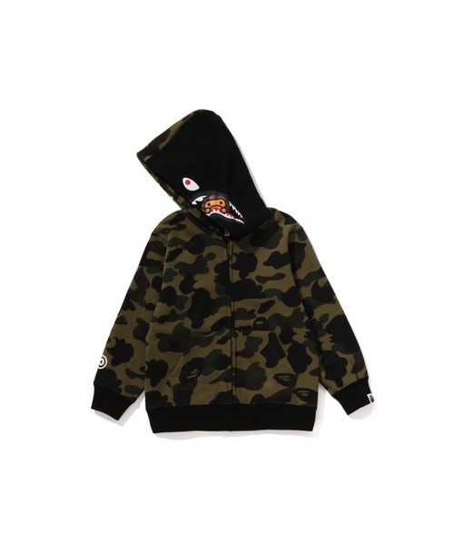 A BATHING APE（アベイシングエイプ） パーカー 1ST CAMO MILO SHARK