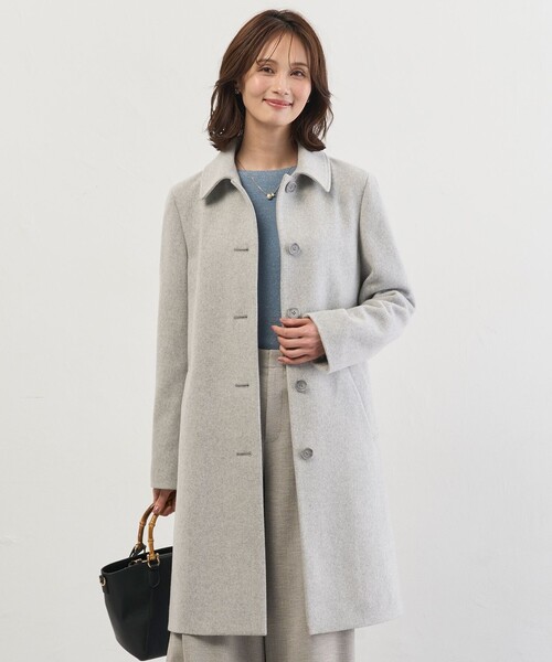 J.PRESS（J.プレス） ステンカラーコート コート ショートビーバー