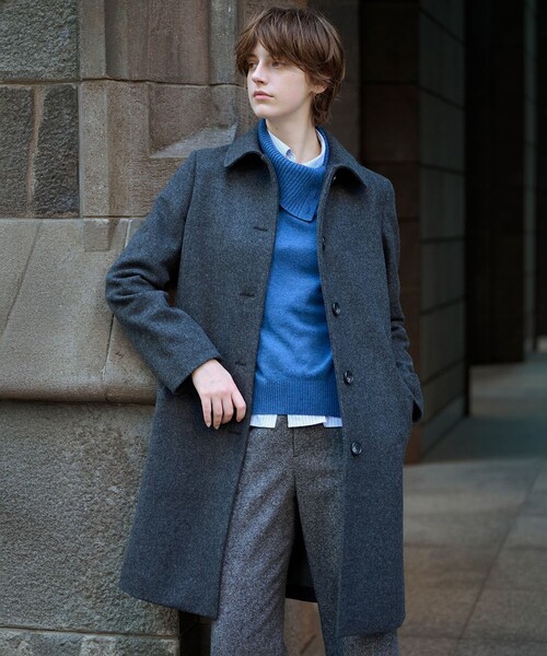 J.PRESS（J.プレス） ステンカラーコート コート ショートビーバー