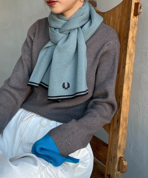 FRED PERRY（フレッドペリー） マフラー ストール ツインティップ