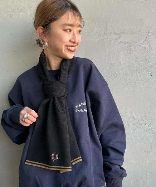 FRED PERRY（フレッドペリー） マフラー ストール ツインティップ