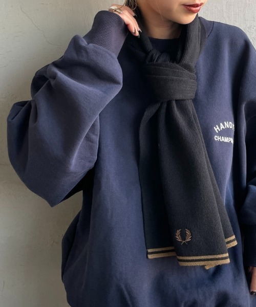 FRED PERRY（フレッドペリー） マフラー ストール ツインティップ