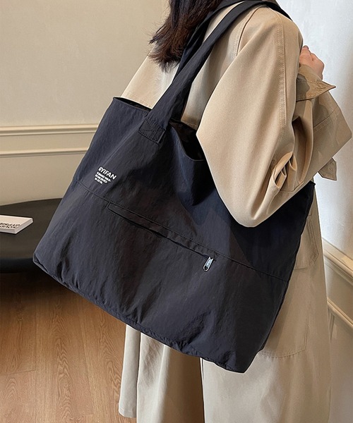 c.u.l トートバッグ A4収納 大容量 ナイロン トートバッグ cula1306