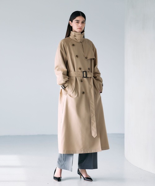 N.O.R.C コート アウター ロングトレンチコート レディース : ZOZOTOWN