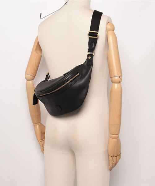 sot（ソット） ウエストポーチ 公式 LUKEレザー ボディバッグ メンズ