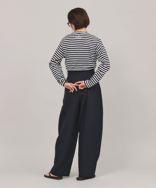 Curensology（カレンソロジー） tシャツ /「＆RC」ボーダーロング