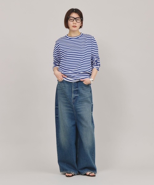 Curensology（カレンソロジー） tシャツ /「＆RC」ボーダーロング