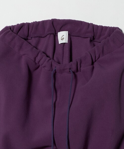 6 パンツ 「6(ROKU)」フリース イージーパンツ レディース : ZOZOTOWN