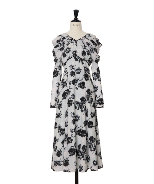 Her lip to ワンピース Winter Rose Dress : ZOZOTOWN Yahoo!店 - 通販