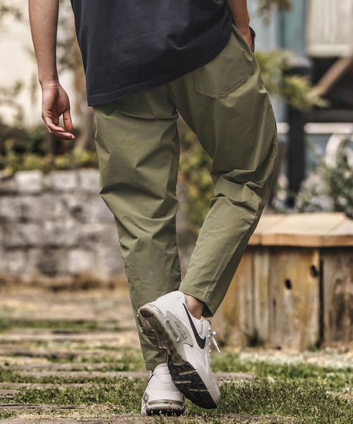 CAMBIO（カンビオ） パンツ mp13584- パッカリングナイロンテーパード