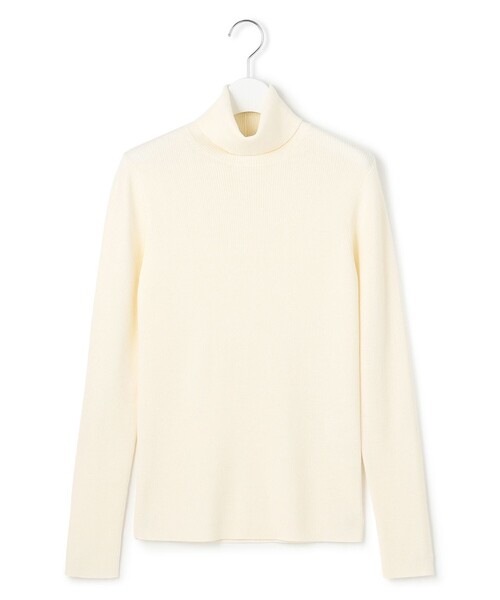 23区（ニジュウサンク） ニット セーター ウーステッドウール リブ