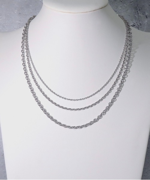 SBG by 7JEWELRY ネックレス SBG あずきチェーンネックレス メンズ