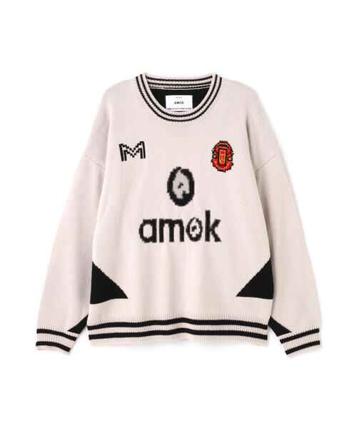 amok（アモク） セーター ニット amok /アモク/別注GAME KNIT メンズ