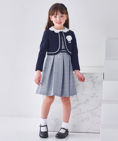 CHOPIN（ショパン） フォーマル 発表会 卒園式 入学式 ペタル襟スーツ