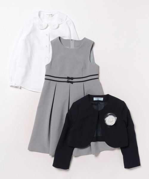 CHOPIN（ショパン） フォーマル 発表会 卒園式 入学式 ペタル襟スーツ