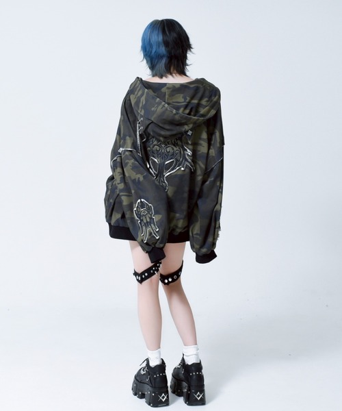 REFLEM（レフレム） パーカー 「REFLEM/レフレム」猫耳ZIPパーカー