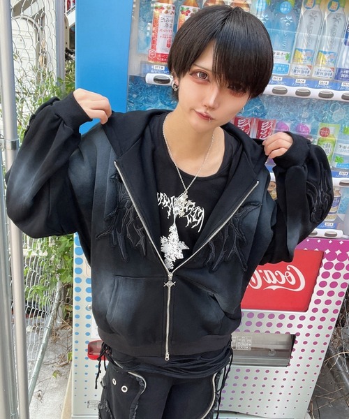 REFLEM（レフレム） パーカー 「REFLEM/レフレム」猫耳ZIPパーカー