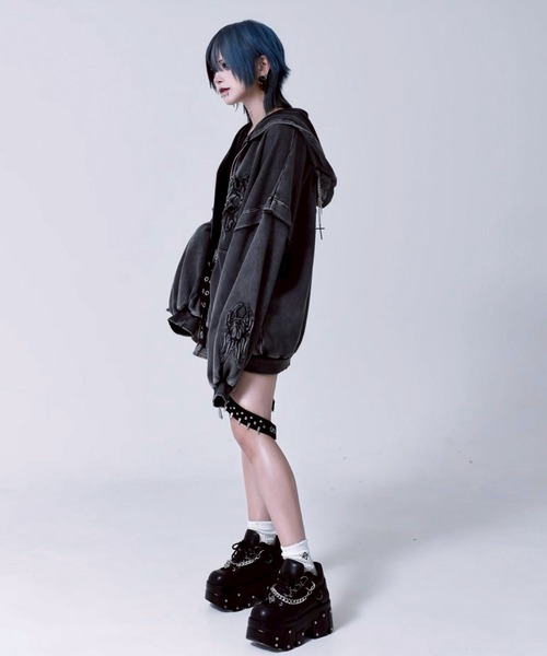 REFLEM（レフレム） パーカー 「REFLEM/レフレム」猫耳ZIPパーカー