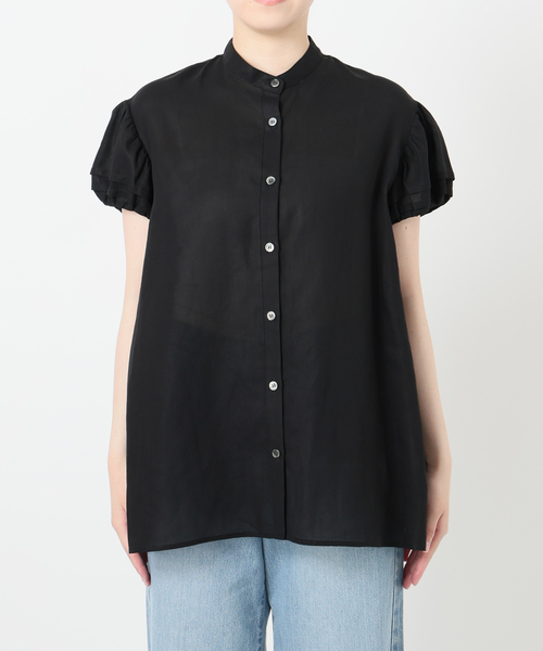 IENA（イエナ） ブラウス シャツ パフスリーブ半袖ブラウス レディース