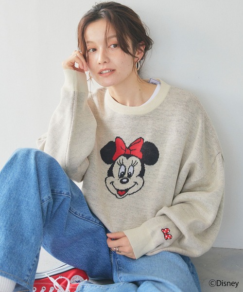 Disney（ディズニー） ニット セーター 「Disney/ディズニー」Minnie
