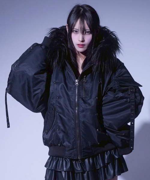 REFLEM（レフレム） ブルゾン アウター 「REFLEM/レフレム」スタッズ