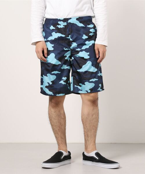 SHISKY（シスキー） パンツ 迷彩柄 ハーフパンツ ショーツ 撥水 UV