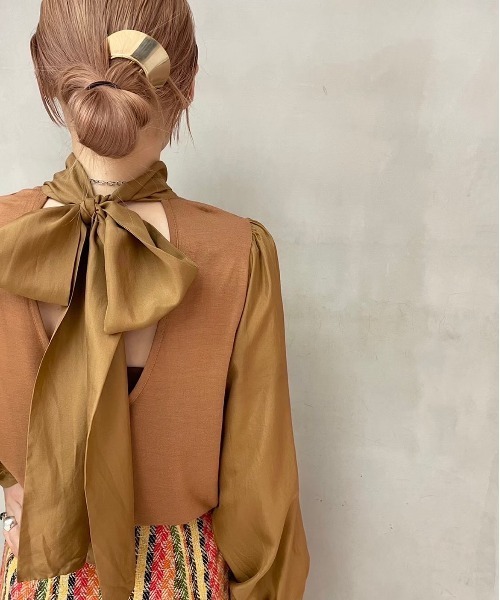 SYKIA（シキア） Moon Plate Hair Fork/ムーンプレートヘアフォーク