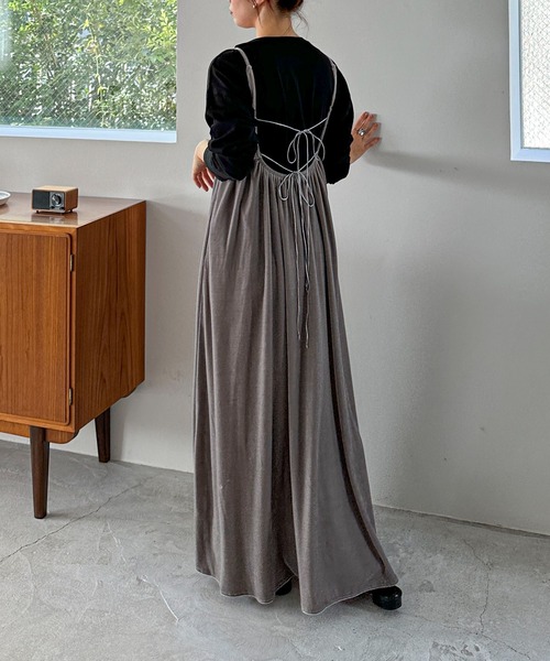 feepur（フェピュール） ワンピース 「TALLサイズあり」バックオープン