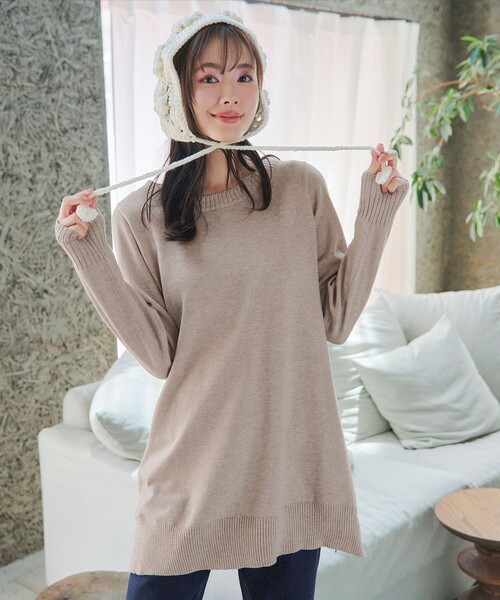 Tiaclasse ニット セーター 「安田美沙子さん着用・選べる2type」もち