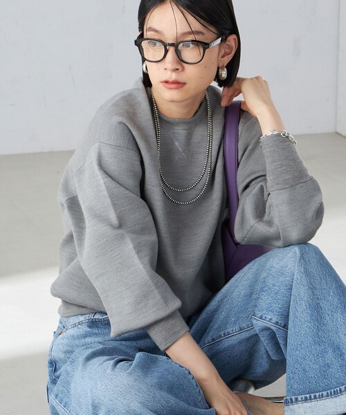 SHIPS（シップス） ニット セーター 「手洗い可能」スムース ニット