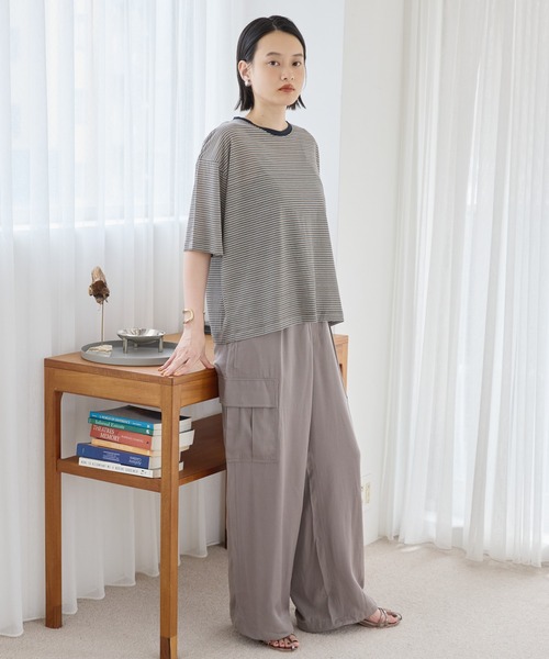 AMERICAN HOLIC（アメリカンホリック） パンツ サテンカーゴパンツ