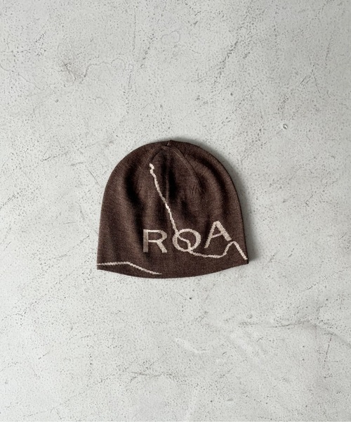 ROA ニット帽 ニットキャップ ROA Beanie logo メンズ レディース