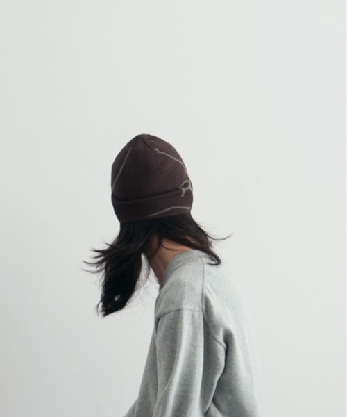 ROA ニット帽 ニットキャップ ROA Beanie logo メンズ レディース