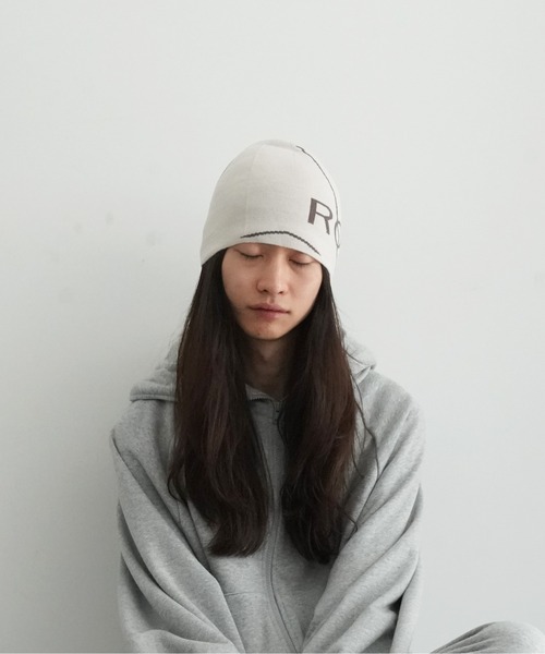 ROA ニット帽 ニットキャップ ROA Beanie logo メンズ レディース