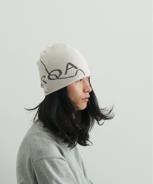 ROA ニット帽 ニットキャップ ROA Beanie logo メンズ レディース