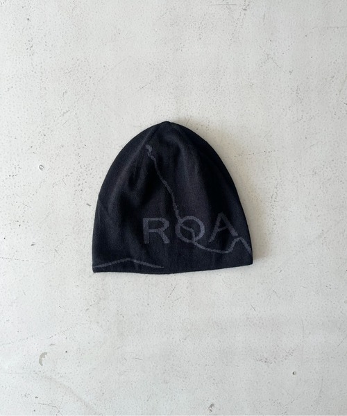 ROA ニット帽 ニットキャップ ROA Beanie logo メンズ レディース