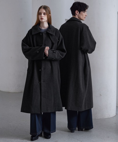 CLEL（クレイル） ステンカラーコート コート メンズ レディース
