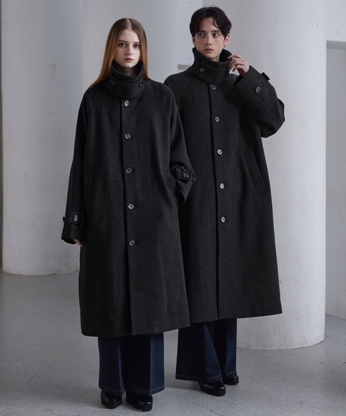 CLEL（クレイル） ステンカラーコート コート メンズ レディース