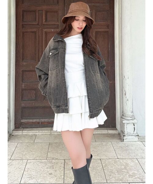 RESEXXY（リゼクシー） ブルゾン アウター ラウンドネスオーバー