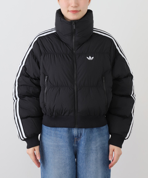 adidas（アディダス） ブルゾン アウター CROPPED PUFF レディース
