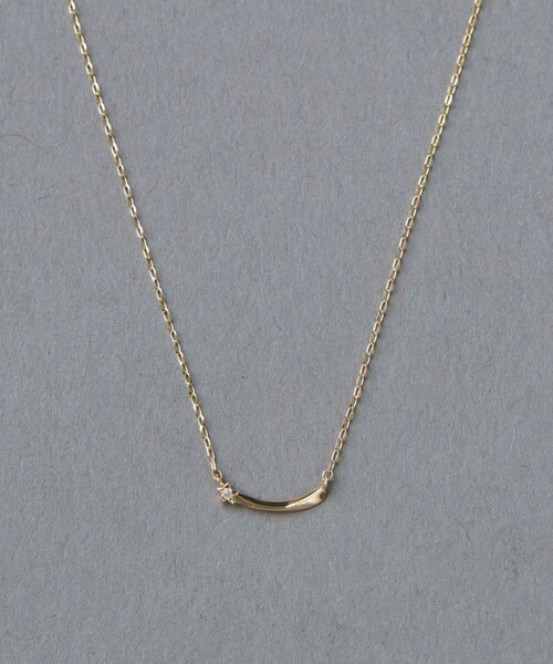 ete（エテ） ネックレス 「シェア」 K10YG ダイヤモンド