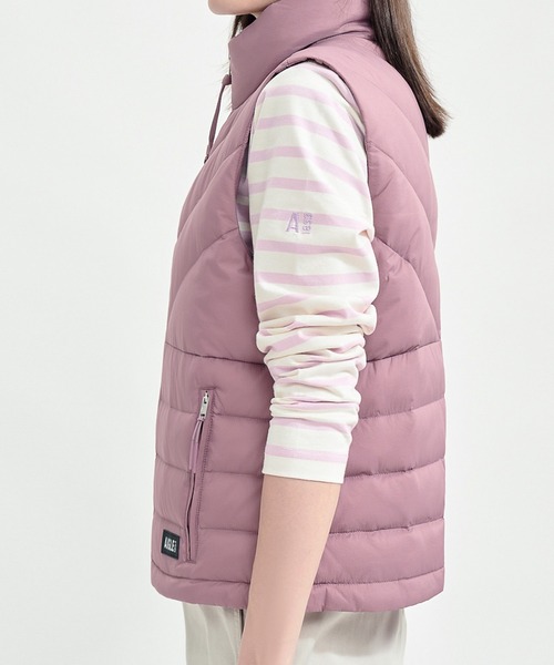 AIGLE（エーグル） ダウンベスト ベスト 撥水 キルティンナイロン