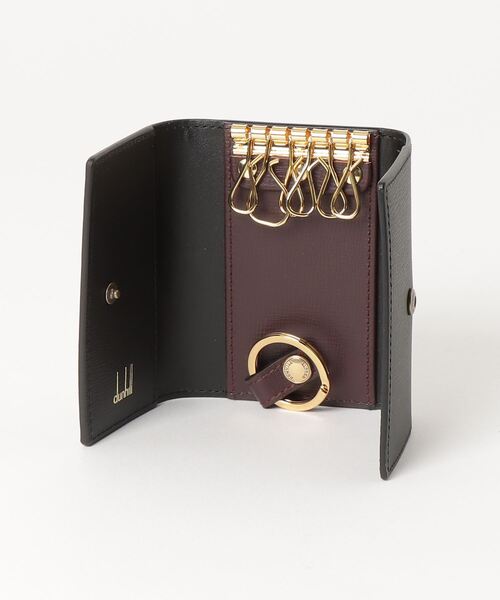 dunhill（ダンヒル） キーケース 「DUNHILL/ダンヒル」本革 メタルロゴ
