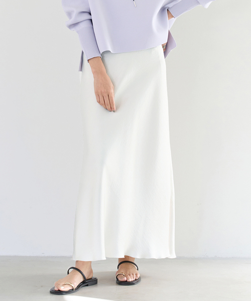 IENA（イエナ） スカート 「追加6」ダブルサテンスカート : ZOZOTOWN
