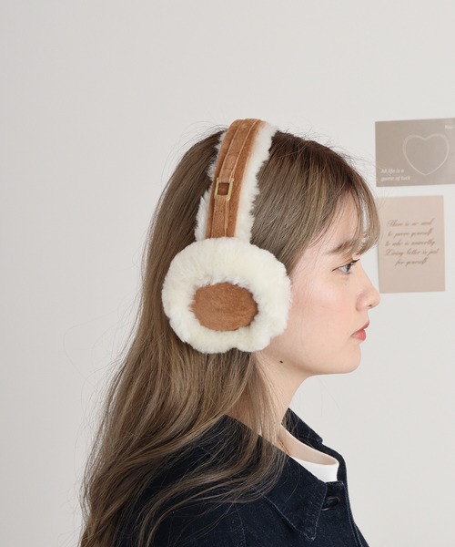 FUNALIVE（ファンアライブ） 耳当て イヤーマフ リアルムートン