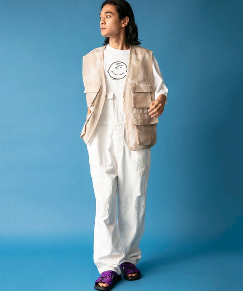 Johnbull（ジョンブル） オーバーオール サロペット 10オンスホワイト