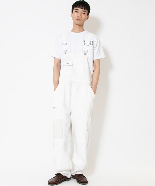 Johnbull（ジョンブル） オーバーオール サロペット 10オンスホワイト